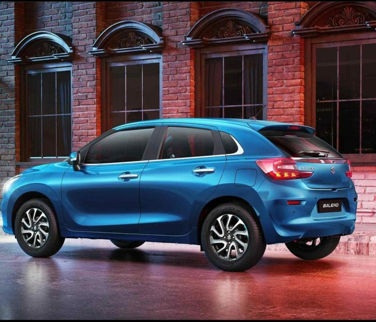 Maruti Suzuki Baleno 2022 rear