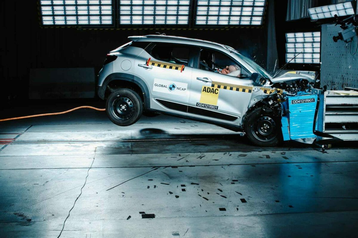 Renault Kiger scores  star rating image