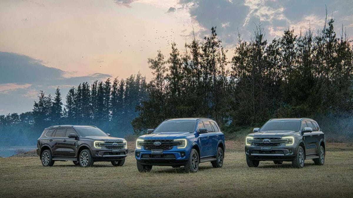 ford everest lineup