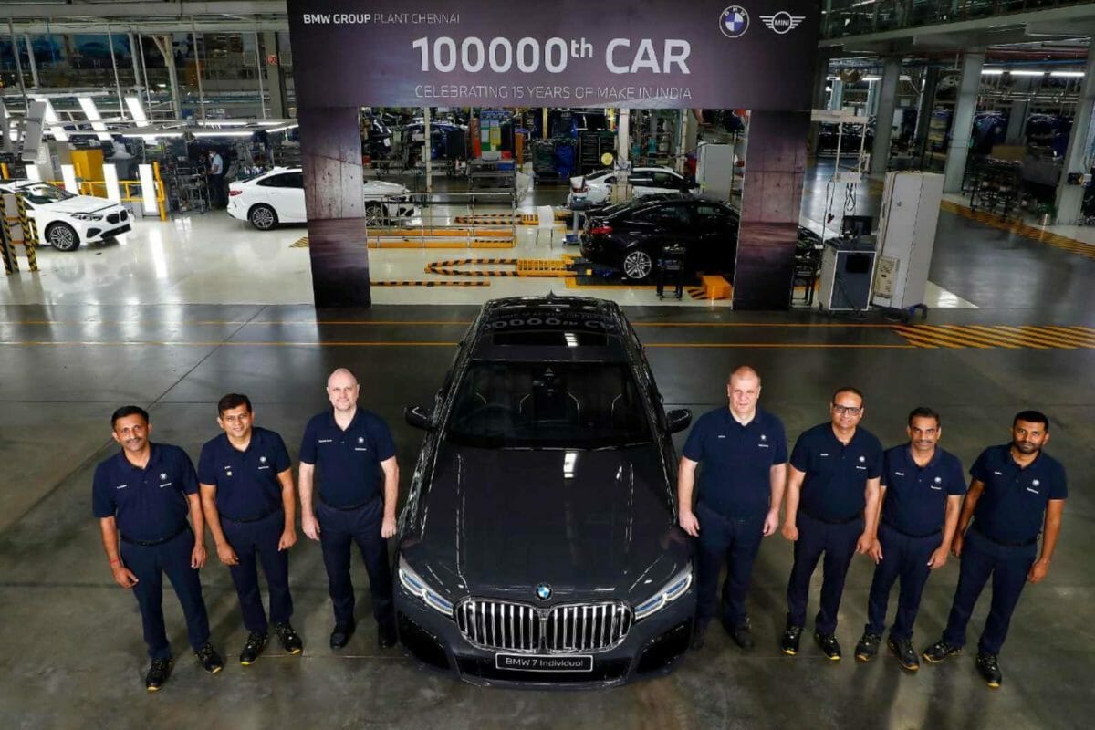 BMW 740li M sport (1,00,000th car)