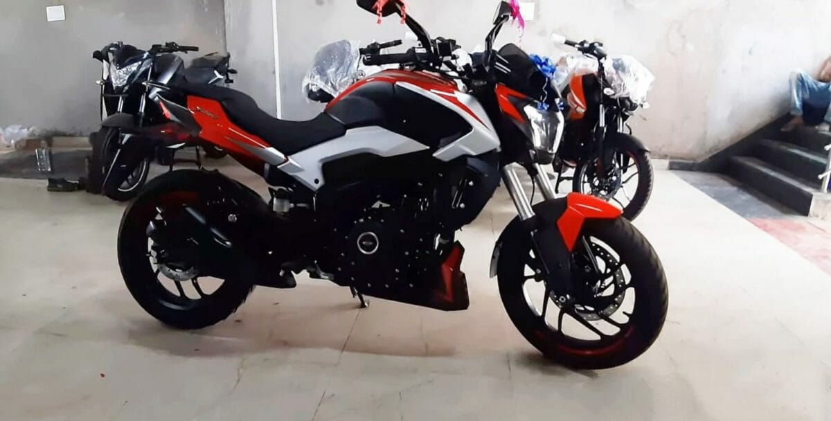 Bajaj Dominar  Updated with black alloys