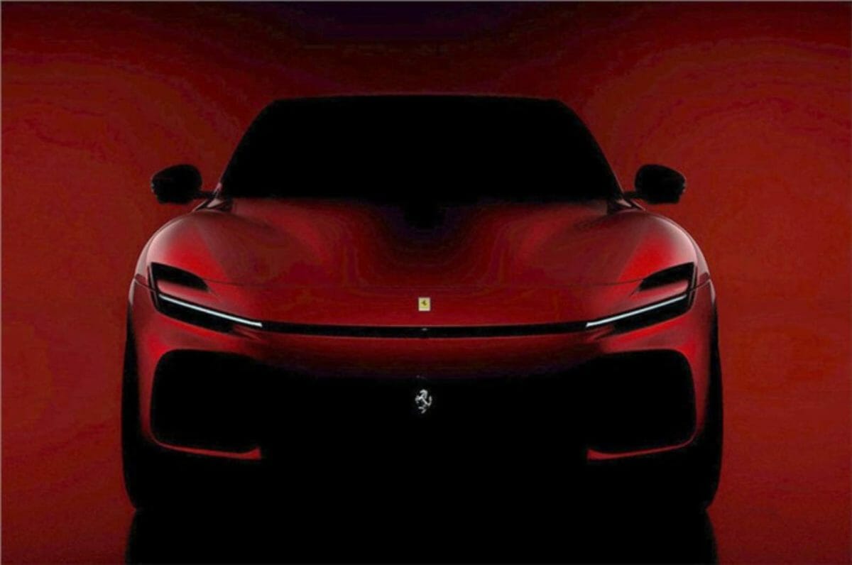 Ferrari Purosangue SUV teased