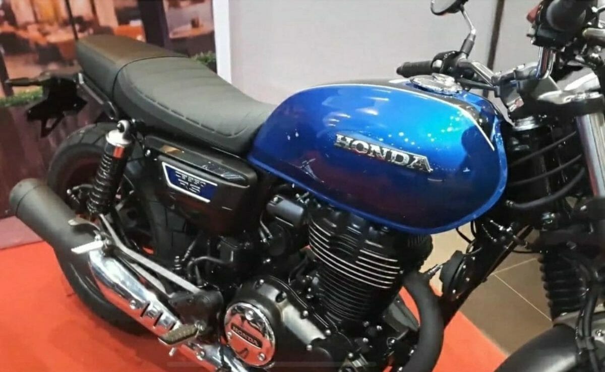 Honda Hness CB new blue color