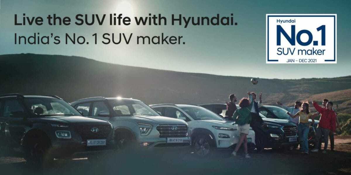 Hyundai No 1 SUV maker campaign
