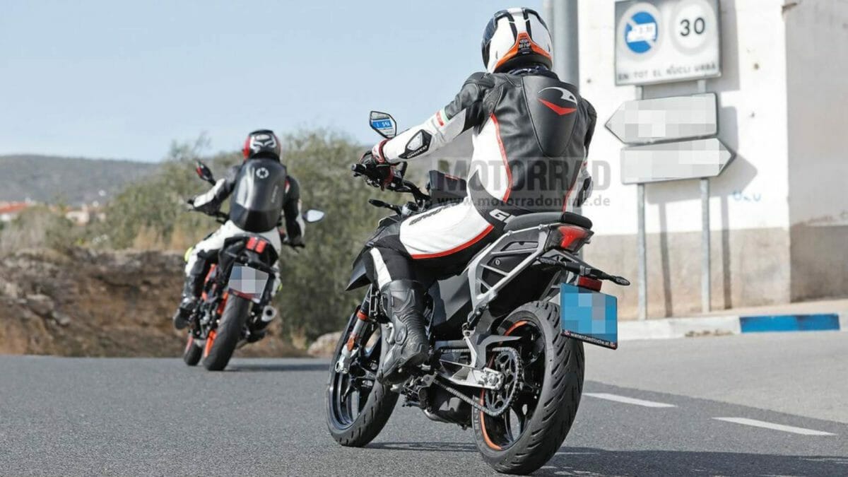 KTM duke 125 current gen and upcoming gen (rear)