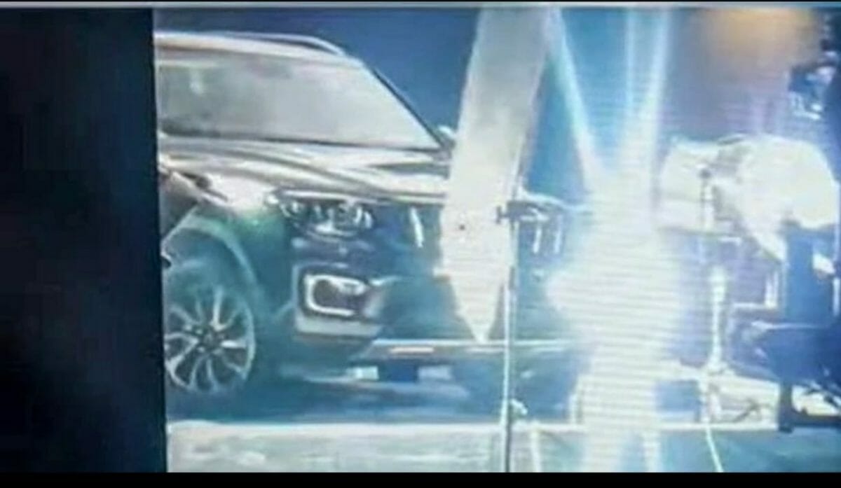 Mahindra Scorpio Leaked During shoot