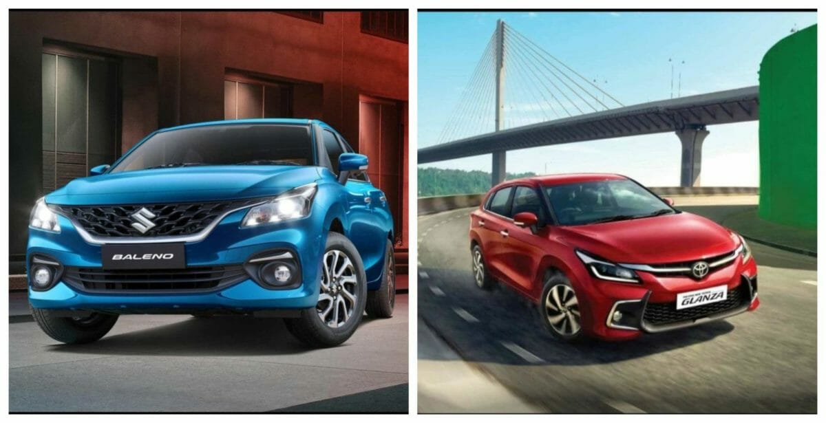 Maruti Suzuki Baleno and Toyota Glanza Compared