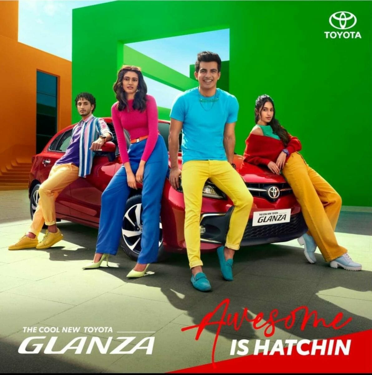 Toyota Glanza  teased