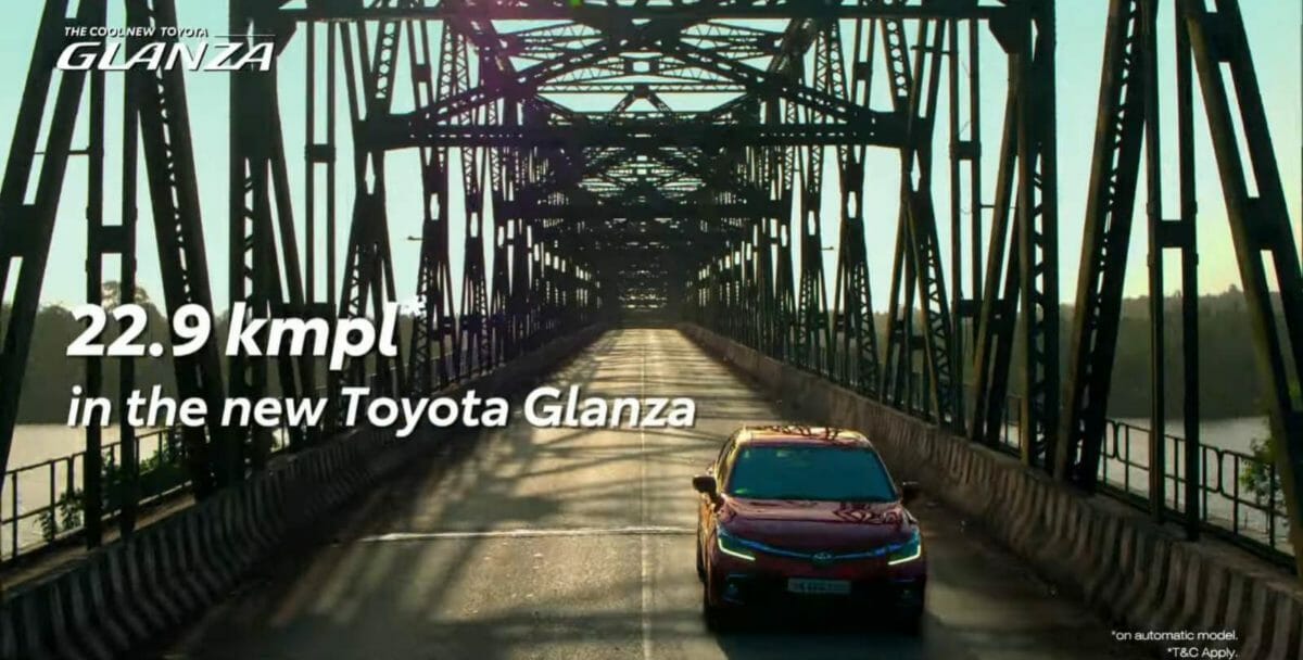 Toyota Glanza Mileage revealed image