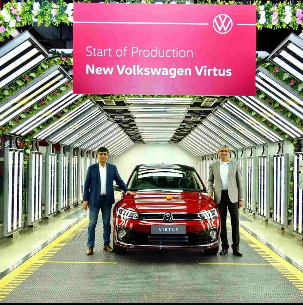 VW Virtus production commences