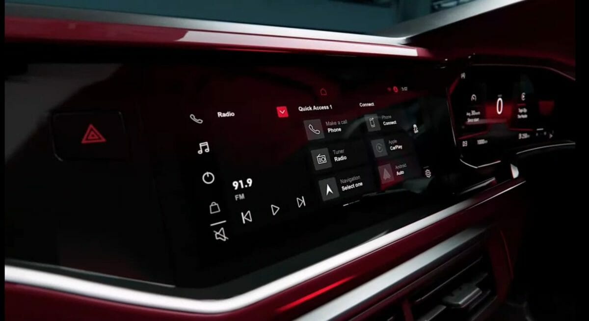 VW Virtus revealed infotainment