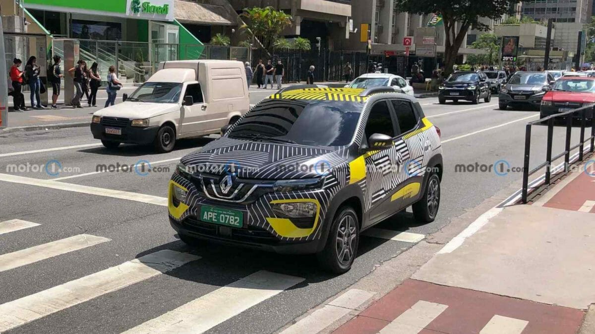 renault kwid e tech no brasil