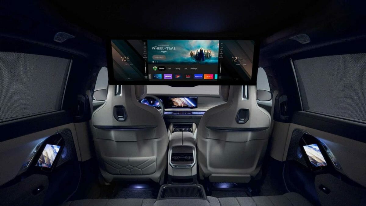 2022 BMW I7 Rear seats