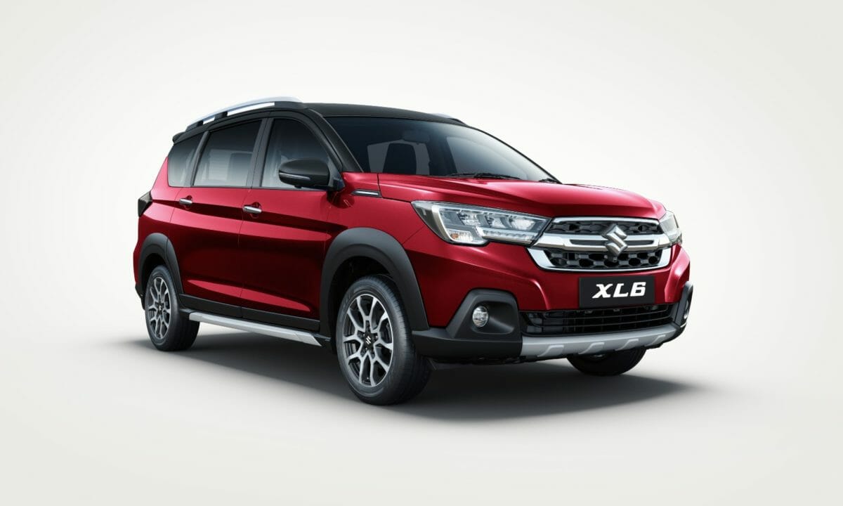 2022 maruti suzuki xl6 facelift red