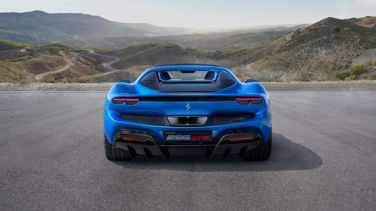 Ferrari 296 GTS (rear)