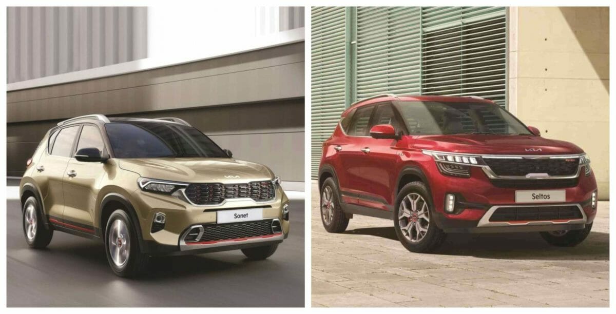 Kia Sonet and Kia Seltos