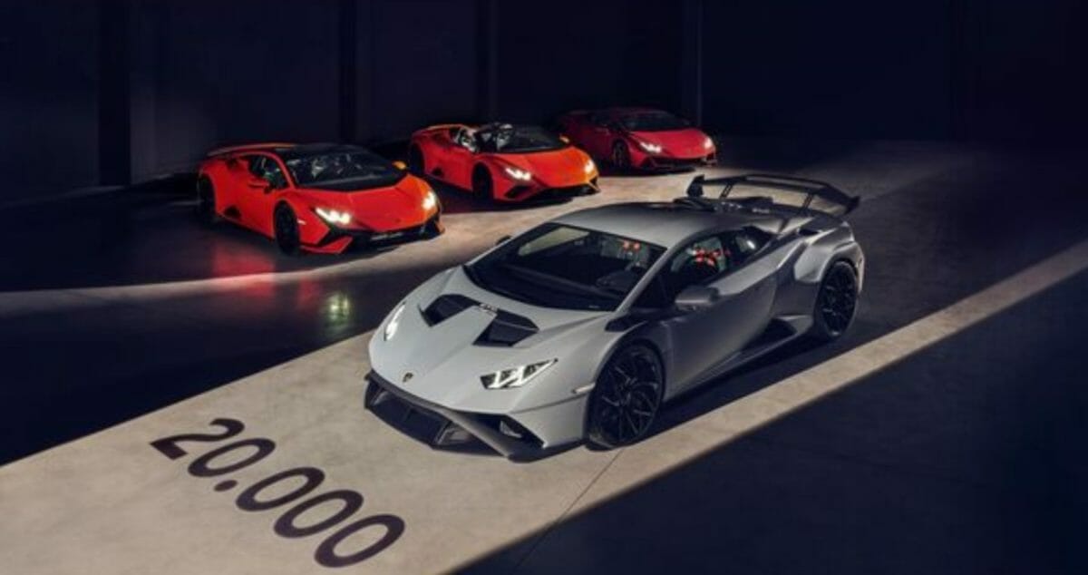 Lamborghini Huracan Achieves a milestone of  units