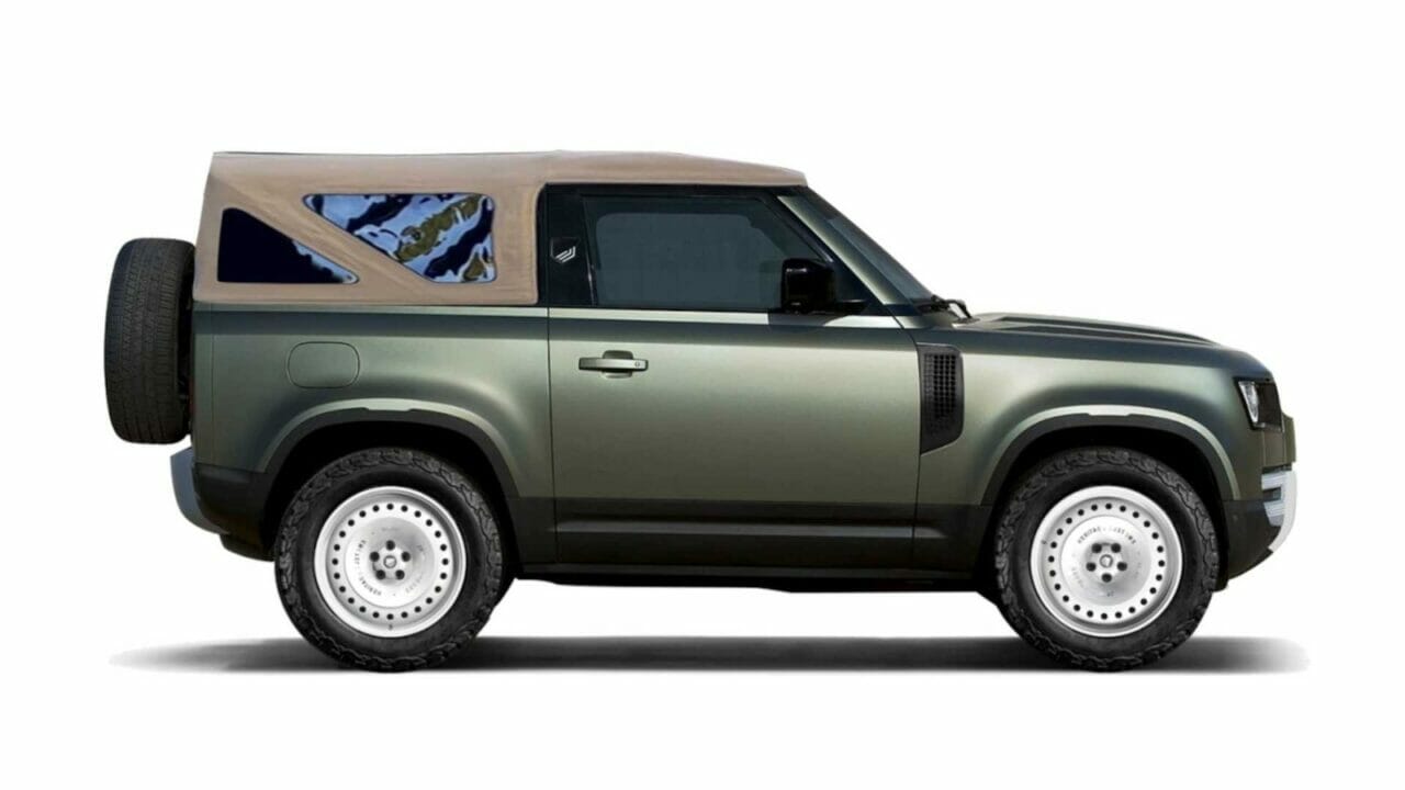 Land Rover Defender 90 Convertible: Open Top Fun While Taking The Road ...