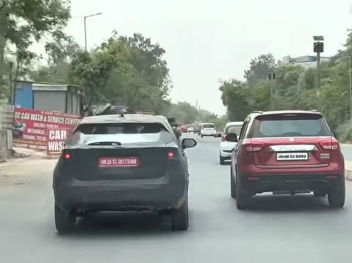 Maruti Suzuki testing toyota yaris cross