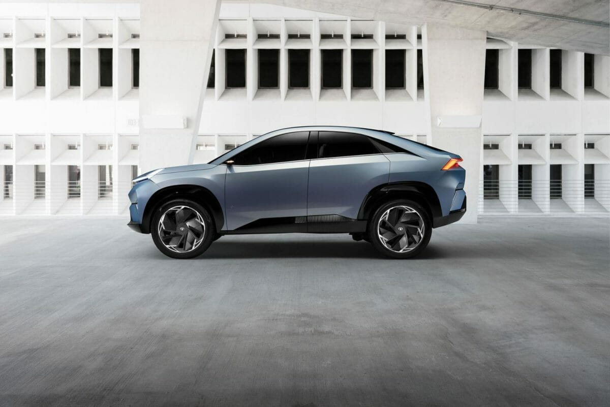 Tata Curvv Concept side