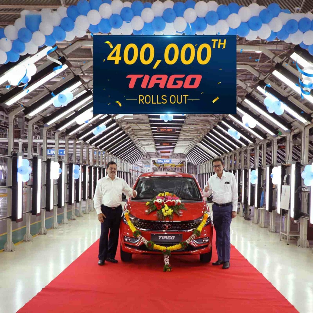 Tata tiago achieves  lakh sales