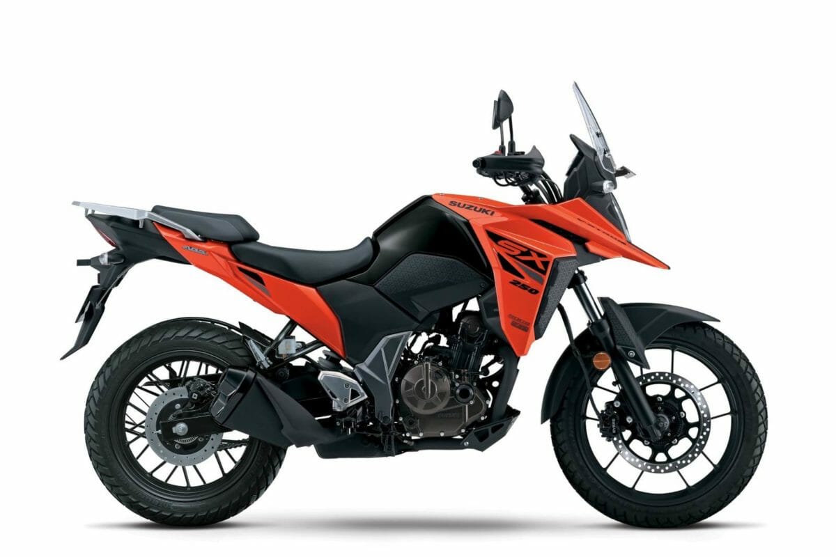 V Strom 250 SX (Pearl Blaze Orange) 