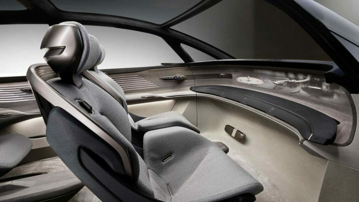 audi urbansphere concept interior