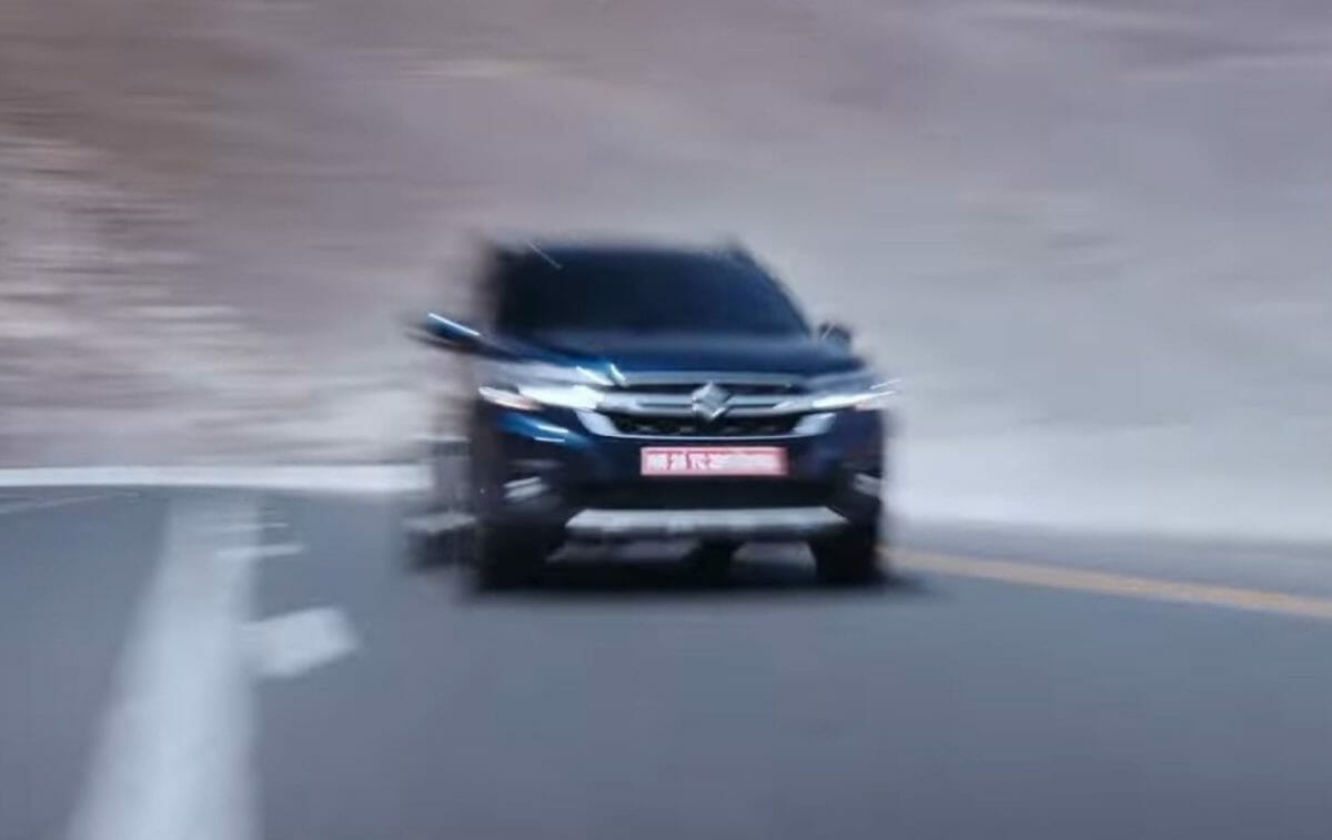 marutil facelift front fascia teaser