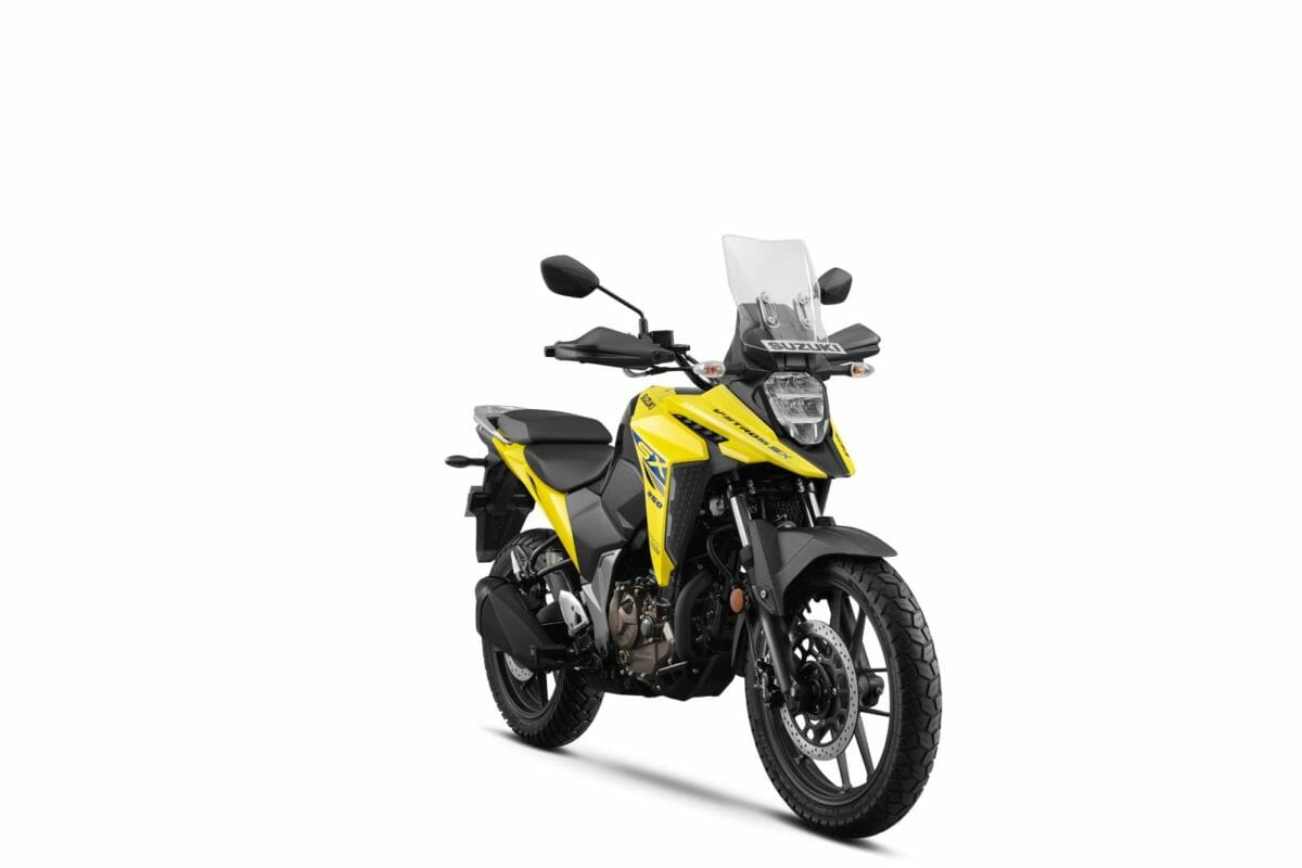 suzuki V Strom SX Champion Yellow