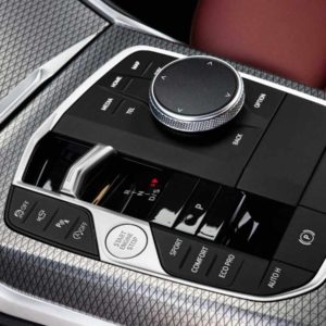 BMW  Series facelift centre console