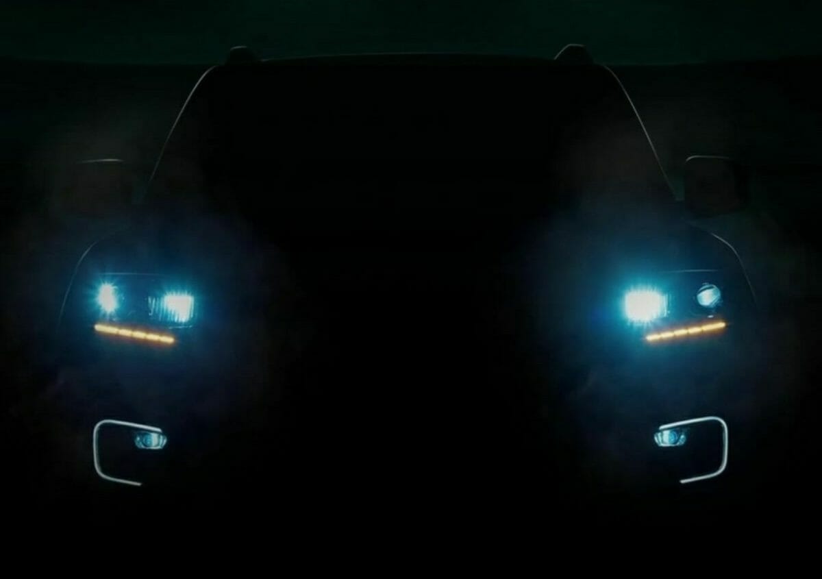 Next gen Mahindra Scorpio Teaser