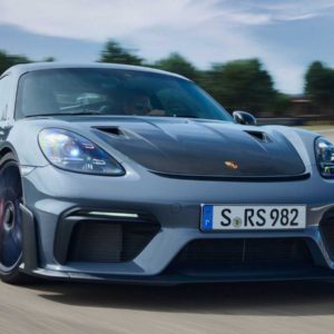 Porsche Cayman GT RS front