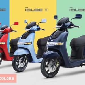 TVS Iqube colors