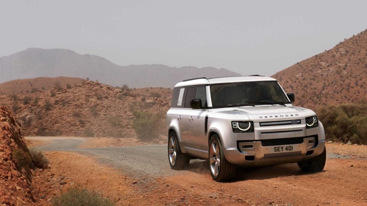 land rover defender  Revealed