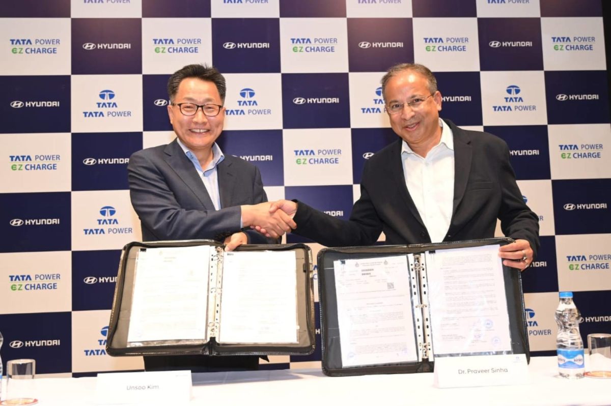 Hyundai partners with Tata Power for EV charging