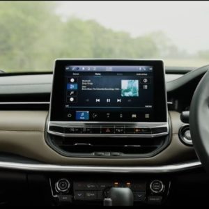 Jeep Meridian Launched dashboard