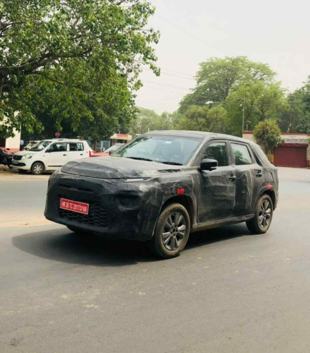 Maruti Suzuki YFG crossover spied