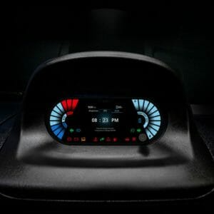 Tata Ace EV speedo