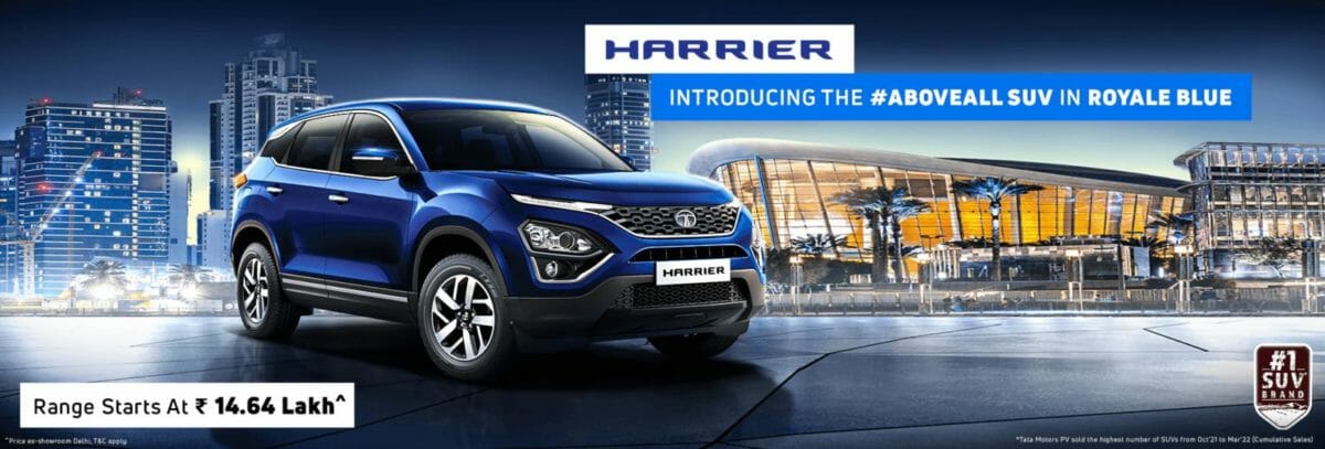 Tata Harrier Royale Blue