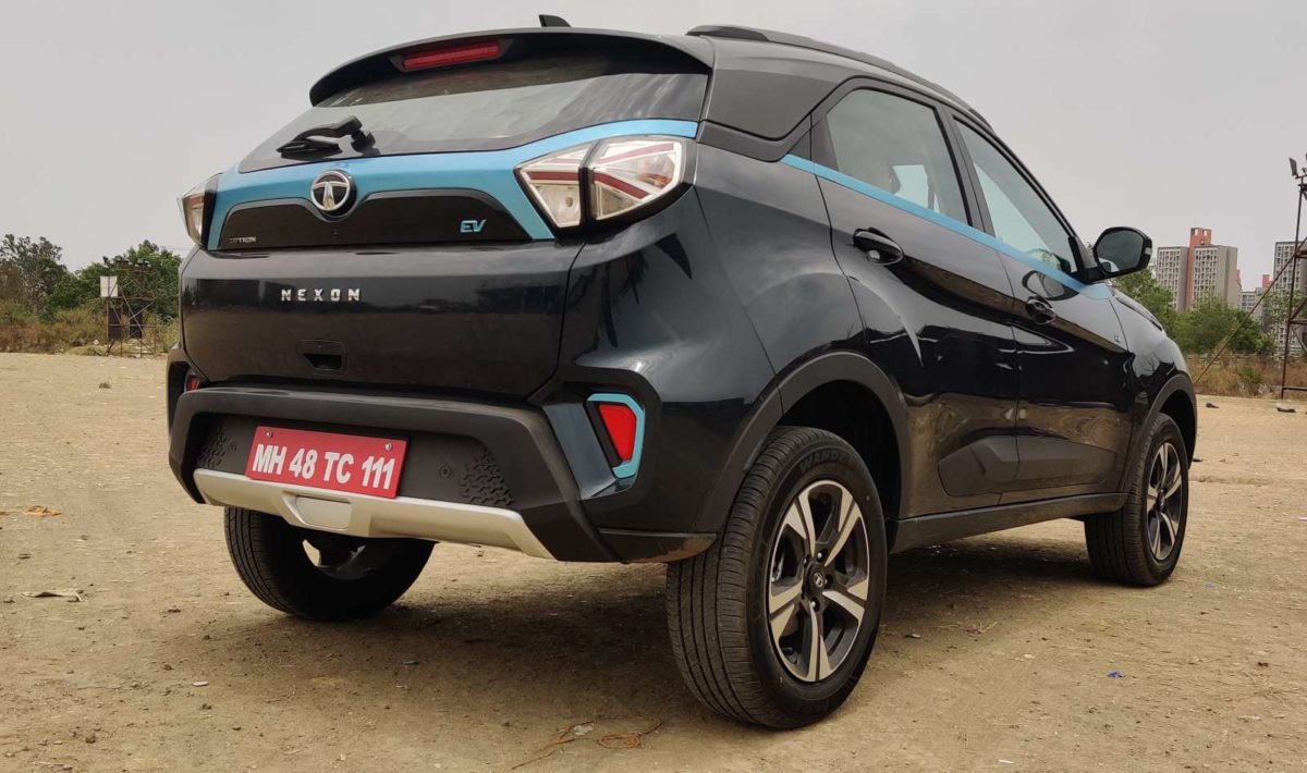 Tata Nexon EV Max Review rear