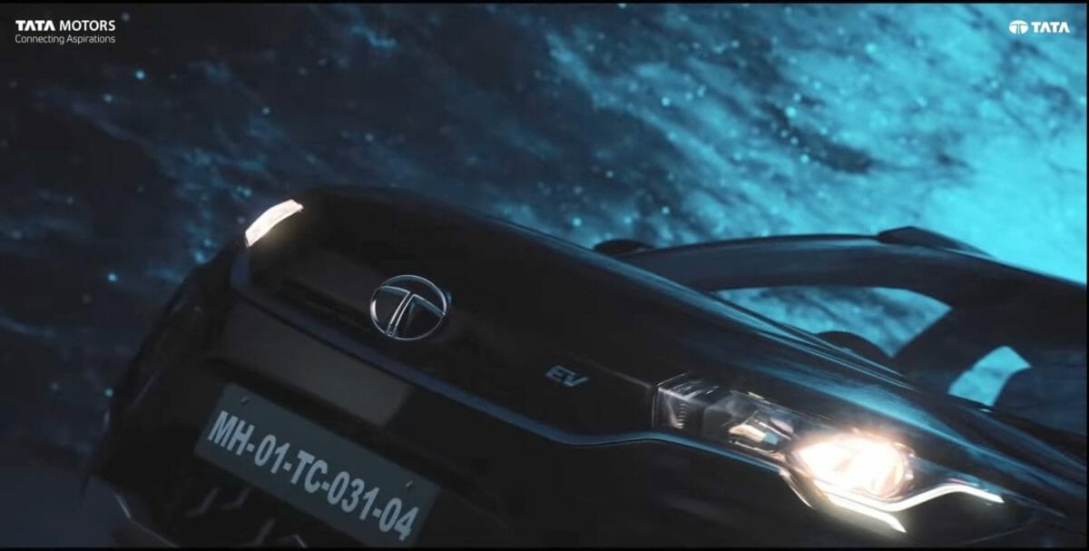 Tata Nexon EV Max teased front