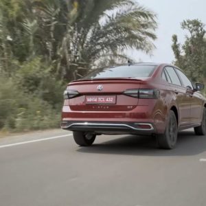 Volkswagen Virtus review GT rear