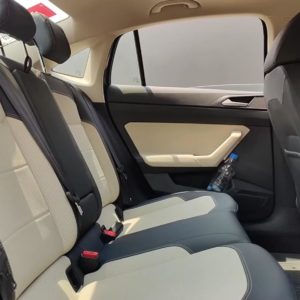 Volkswagen Virtus review rear seat