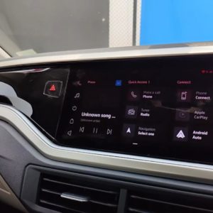 Volkswagen Virtus review touchscreen