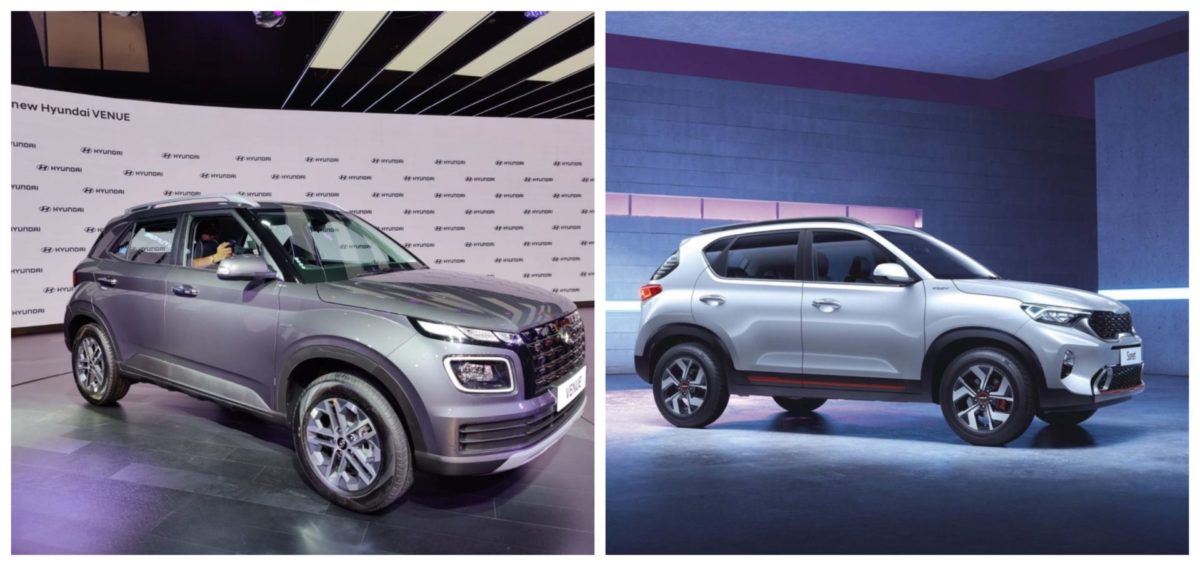 Hyundai Venue vs Kia Sonet