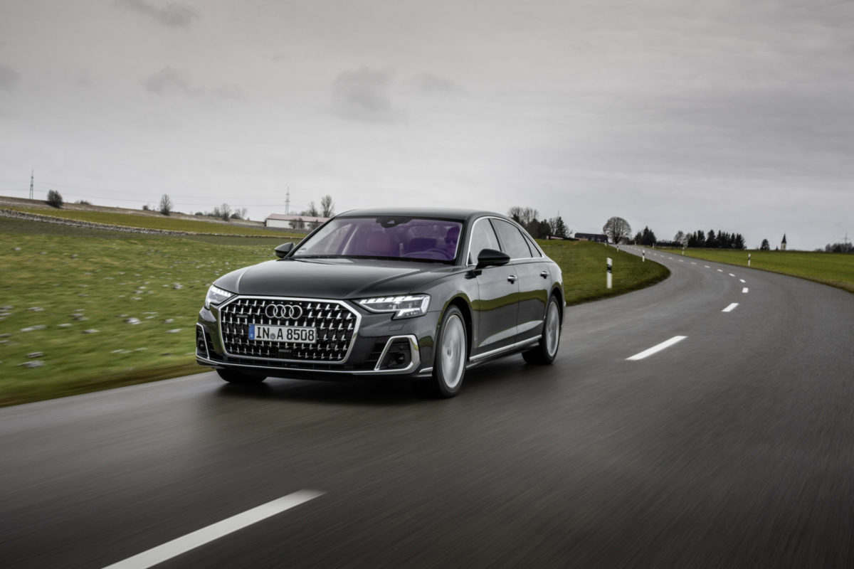 2022 Audi A8 L rolling