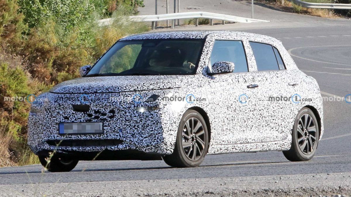 suzuki swift first spy photos