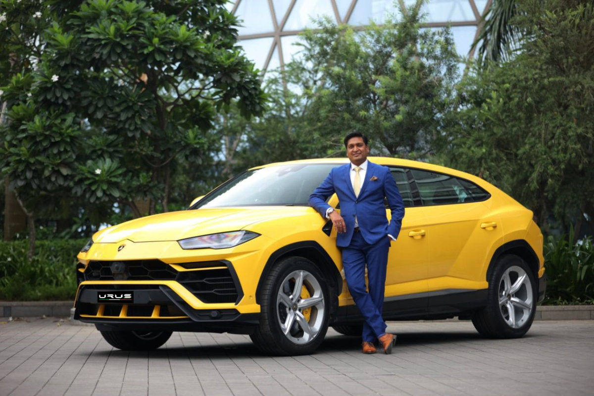 Sharad Agarwal Head Lamborghini India with Urus