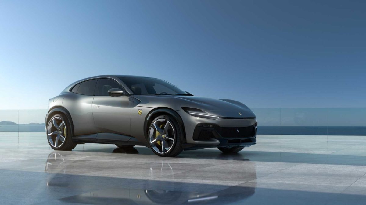 ferrari purosangue exterior front quarter