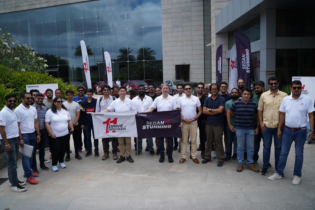 Honda Cars India flags off the th Edition of ‘Drive to Discover